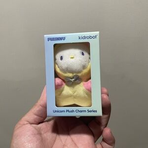 Hello Kitty kidrobot small plush unicorn plush charm series NIB